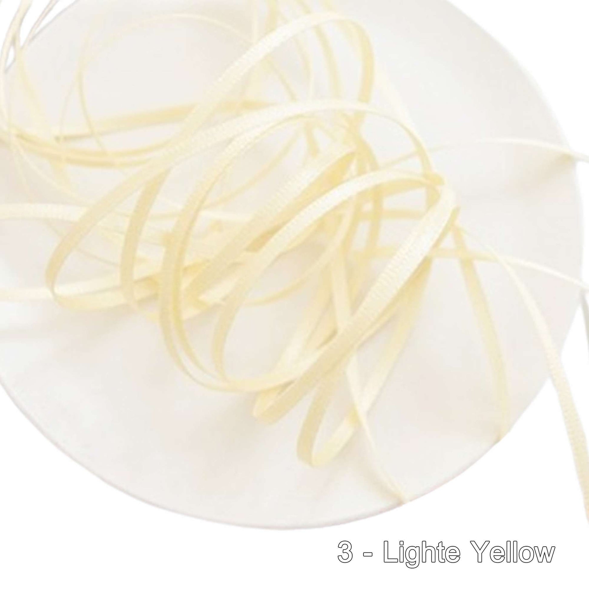 2mm Super Mini Ribbon Trimming Light Yellow