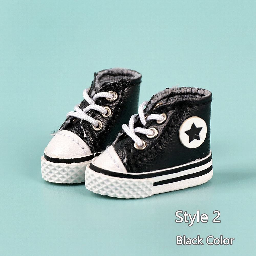 Casual Doll Shoes Black Color