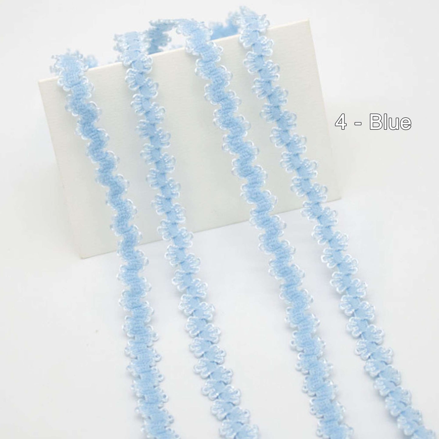 Charm Elastic Trim for Doll Bra Blue