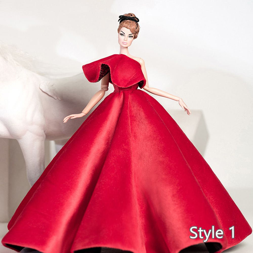 Doll Dress Red