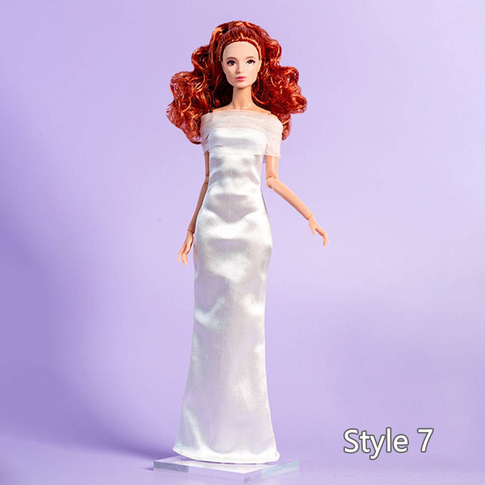 Long White Doll Dress