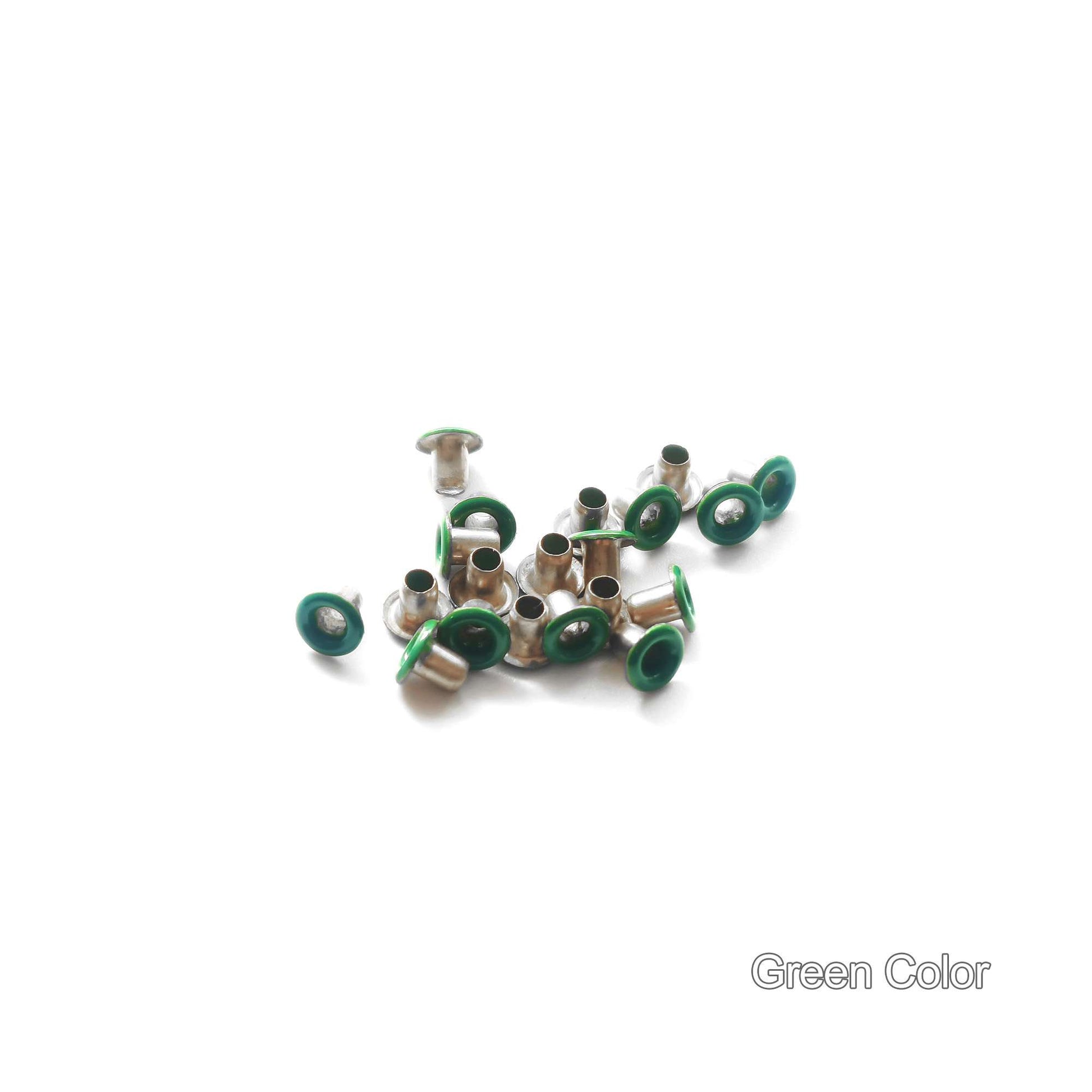 Super Tiny Doll Eyelets Green