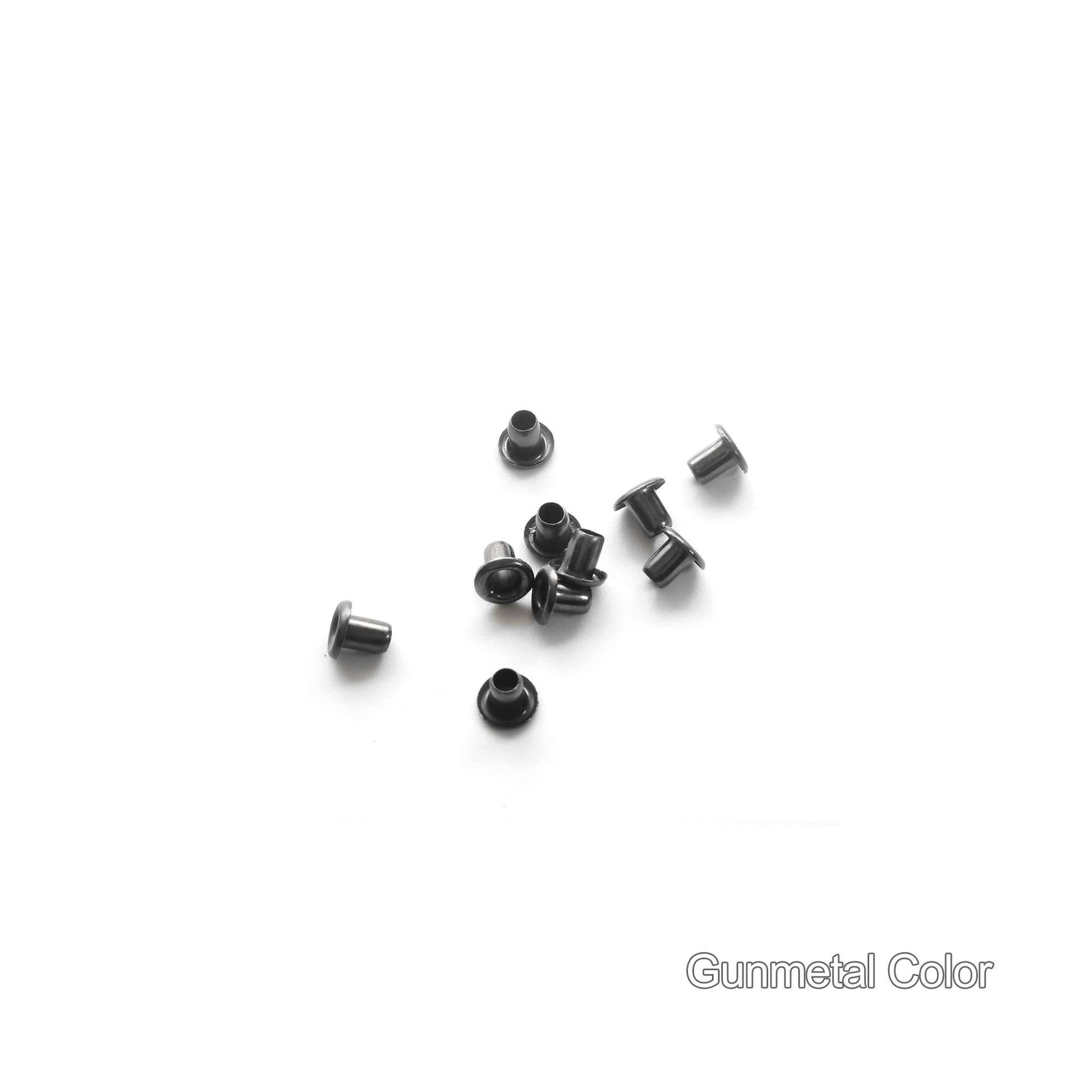 Super Tiny Doll Eyelets Gunmetal