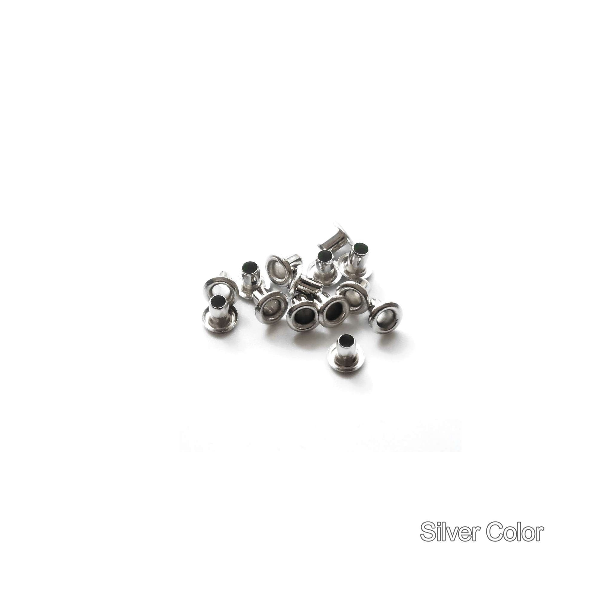 Super Tiny Doll Eyelets Silver