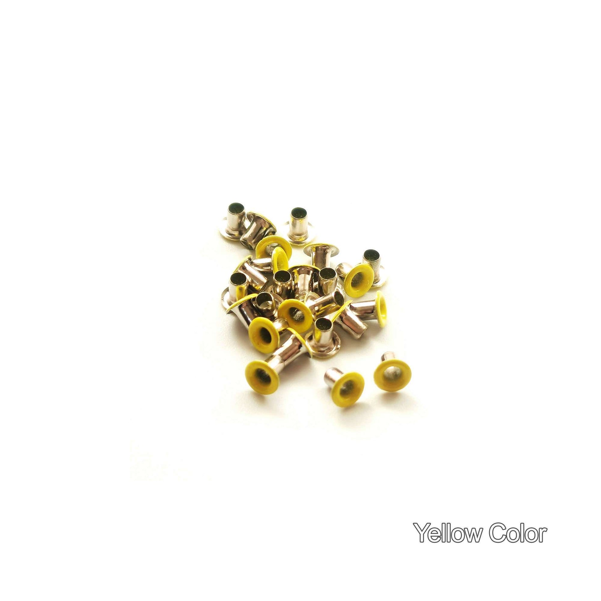 Super Tiny Doll Eyelets Yellow